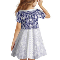 Personalised Tonga Queen Salote College Family Matching Summer Maxi Dress and Hawaiian Shirt Centenary White Version