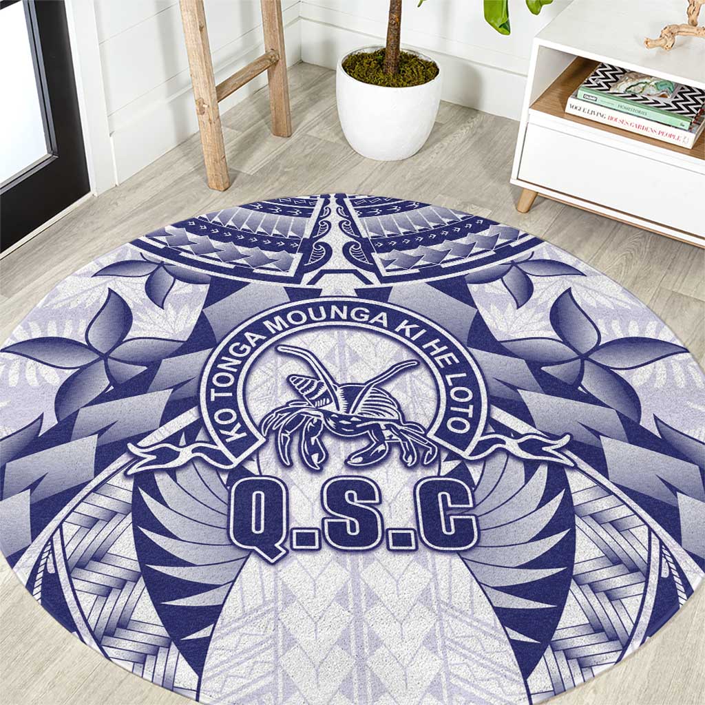 Tonga Queen Salote College Round Carpet Centenary White Version