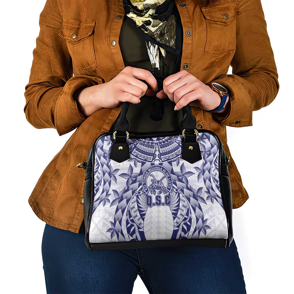 Tonga Queen Salote College Shoulder Handbag Centenary White Version