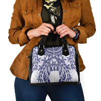 Tonga Queen Salote College Shoulder Handbag Centenary White Version