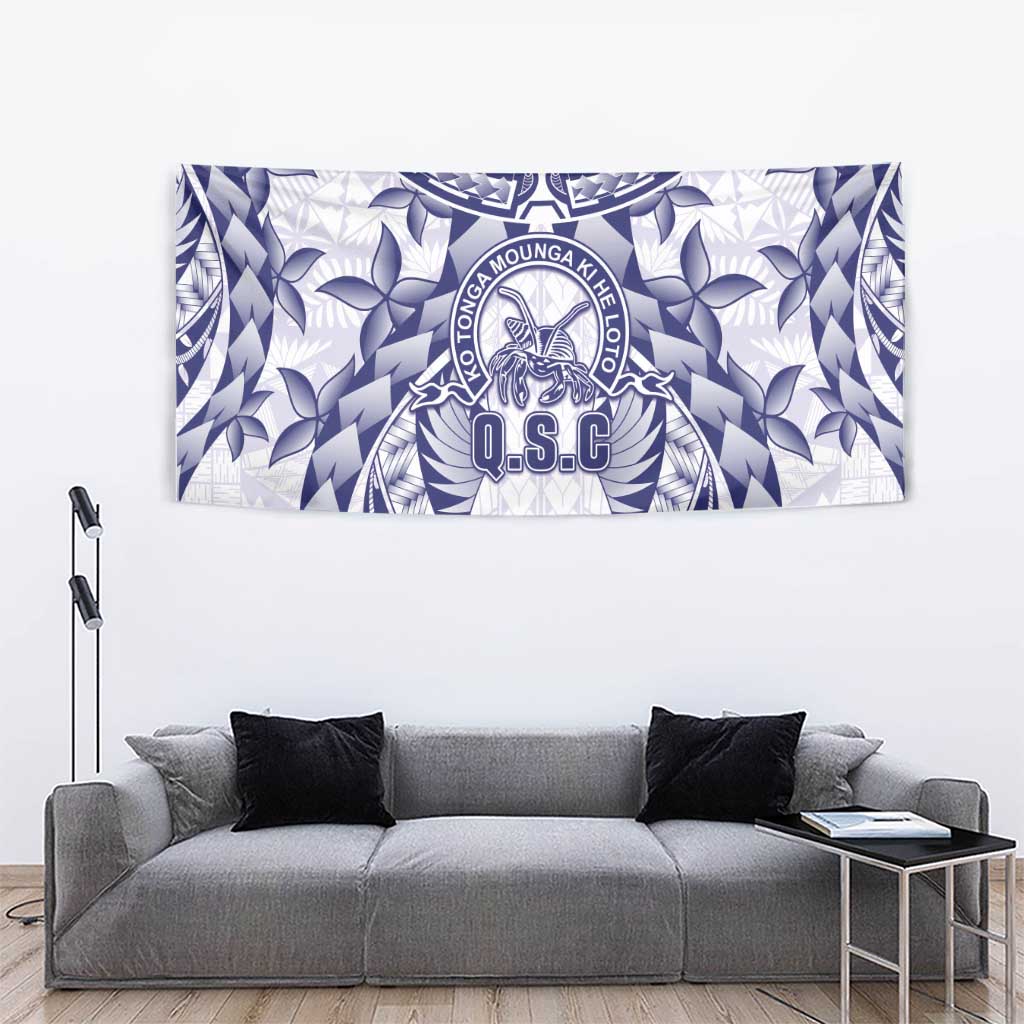 Tonga Queen Salote College Tapestry Centenary White Version