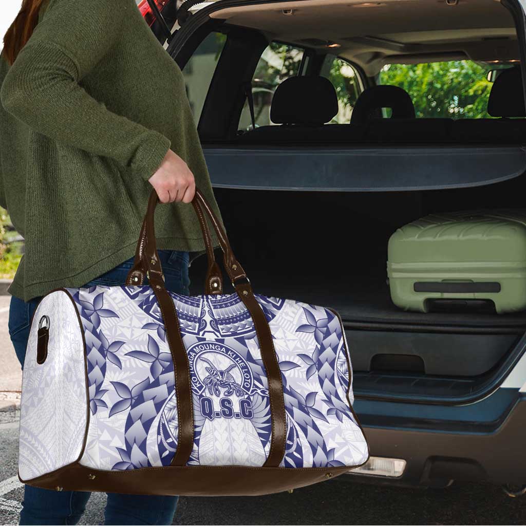 Tonga Queen Salote College Travel Bag Centenary White Version