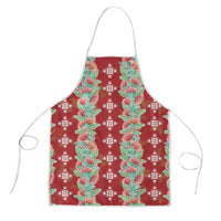 Hawaii Ohia Lehua Apron Tropical Vibes Crimson