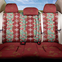 Hawaii Ohia Lehua Back Car Seat Cover Tropical Vibes Crimson LT05 One Size Crimson - Polynesian Pride