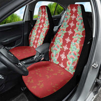 Hawaii Ohia Lehua Car Seat Cover Tropical Vibes Crimson