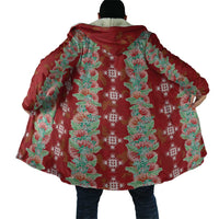 Hawaii Ohia Lehua Cloak Tropical Vibes Crimson