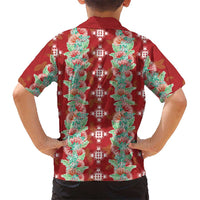 Hawaii Ohia Lehua Hawaiian Shirt Tropical Vibes Crimson LT05 - Polynesian Pride