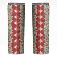 Hawaii Ohia Lehua Skinny Tumbler Tropical Vibes Crimson