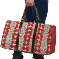 Hawaii Ohia Lehua Travel Bag Tropical Vibes Crimson