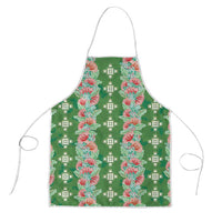 Hawaii Ohia Lehua Apron Tropical Vibes Green