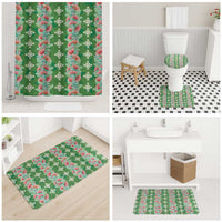Hawaii Ohia Lehua Bathroom Set Tropical Vibes Green
