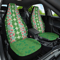 Hawaii Ohia Lehua Car Seat Cover Tropical Vibes Green LT05 One Size Green - Polynesian Pride