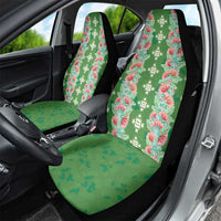 Hawaii Ohia Lehua Car Seat Cover Tropical Vibes Green LT05 - Polynesian Pride