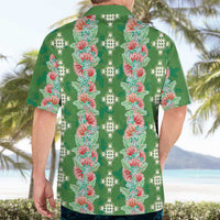 Hawaii Ohia Lehua Hawaiian Shirt Tropical Vibes Green LT05 - Polynesian Pride