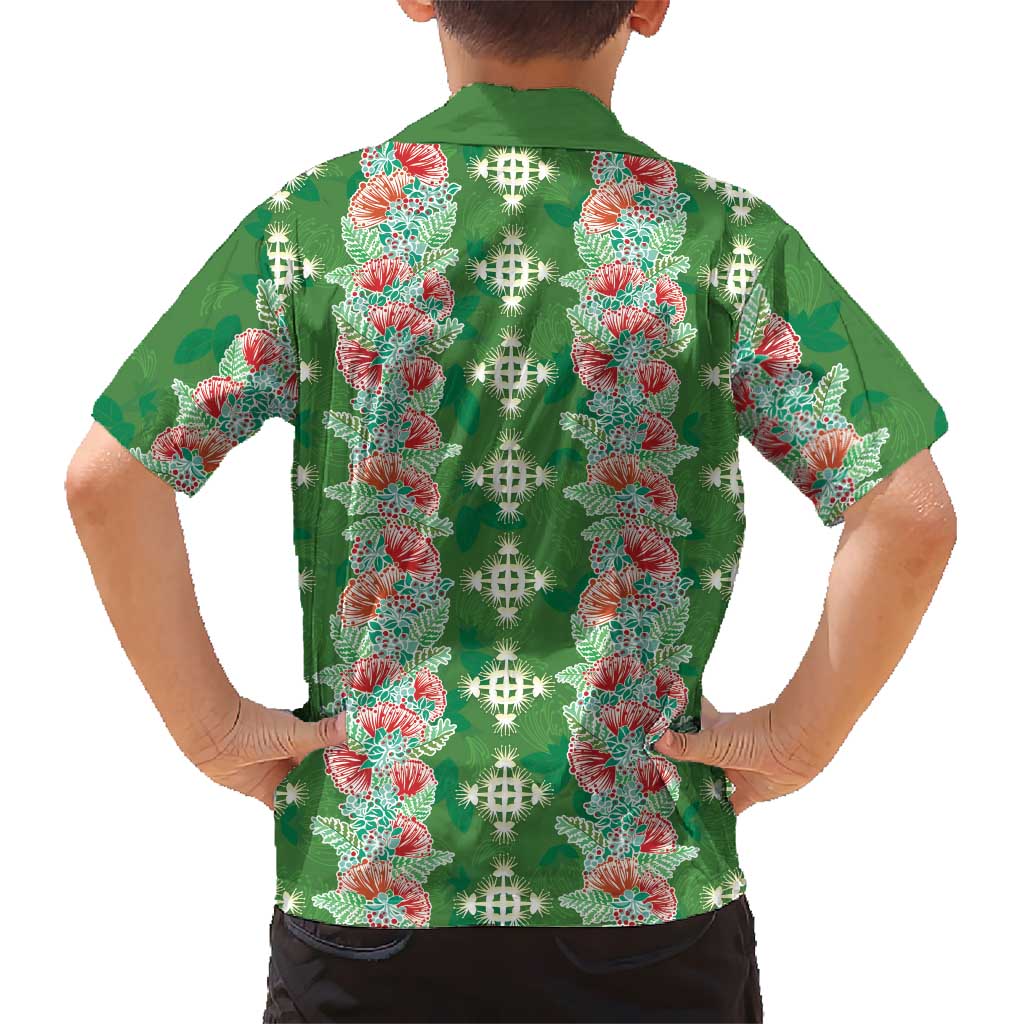 Hawaii Ohia Lehua Hawaiian Shirt Tropical Vibes Green LT05 - Polynesian Pride