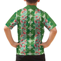 Hawaii Ohia Lehua Hawaiian Shirt Tropical Vibes Green LT05 - Polynesian Pride