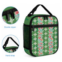 Hawaii Ohia Lehua Lunch Bag Tropical Vibes Green LT05 - Polynesian Pride