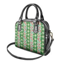 Hawaii Ohia Lehua Shoulder Handbag Tropical Vibes Green