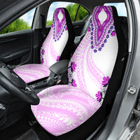 Africa Dashiki Car Seat Cover With Polynesian Pattern Pink Version