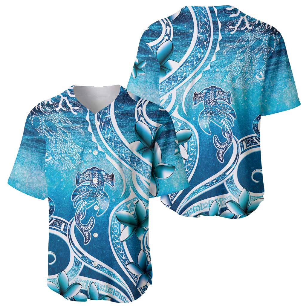 Polynesia World Ocean Day Baseball Jersey Ocean Style LT05 - Polynesian Pride