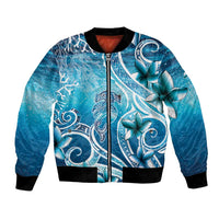 Polynesia World Ocean Day Bomber Jacket Ocean Style