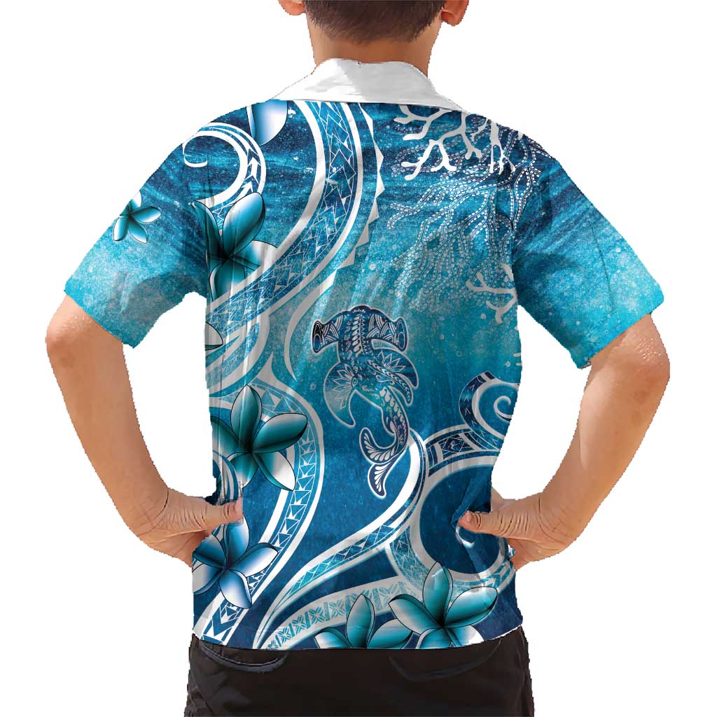 Polynesia World Ocean Day Kid Hawaiian Shirt Ocean Style