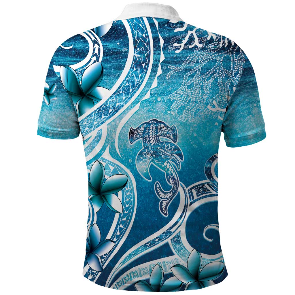 Polynesia World Ocean Day Polo Shirt Ocean Style LT05 - Polynesian Pride