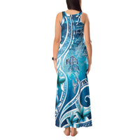 Polynesia World Ocean Day Tank Maxi Dress Ocean Style