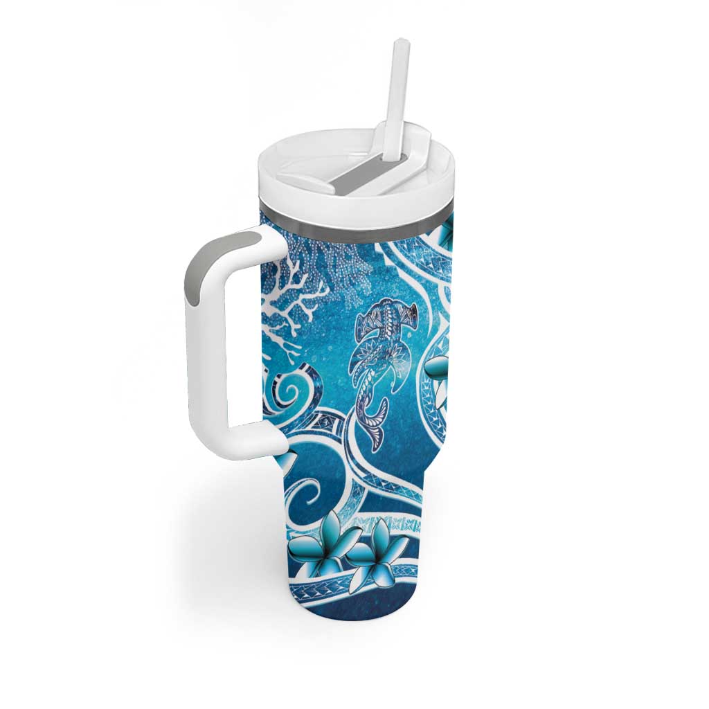 Polynesia World Ocean Day Tumbler With Handle Ocean Style