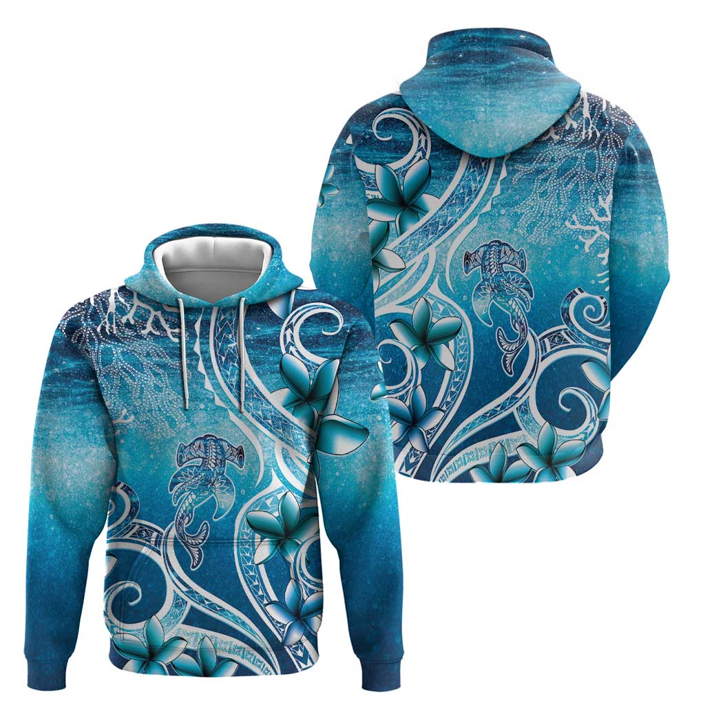 Polynesia World Ocean Day Zip Hoodie Ocean Style