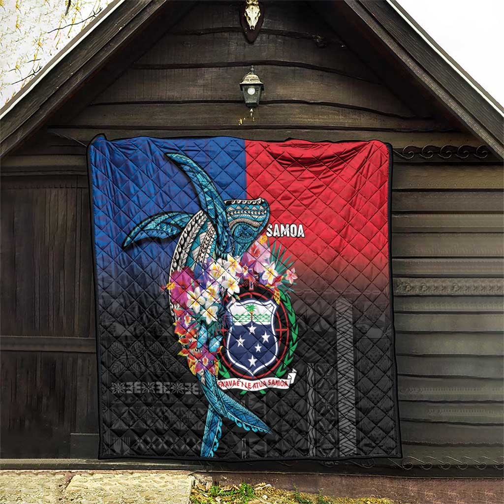 Samoa Quilt Humpback Whale Siapo Pattern