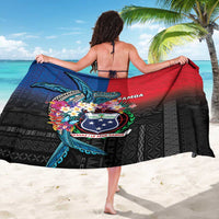 Samoa Sarong Humpback Whale Siapo Pattern