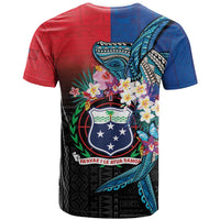 Samoa T Shirt Humpback Whale Siapo Pattern