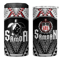 Samoa Independence Day 4 in 1 Can Cooler Tumbler Proud To Be Samoan