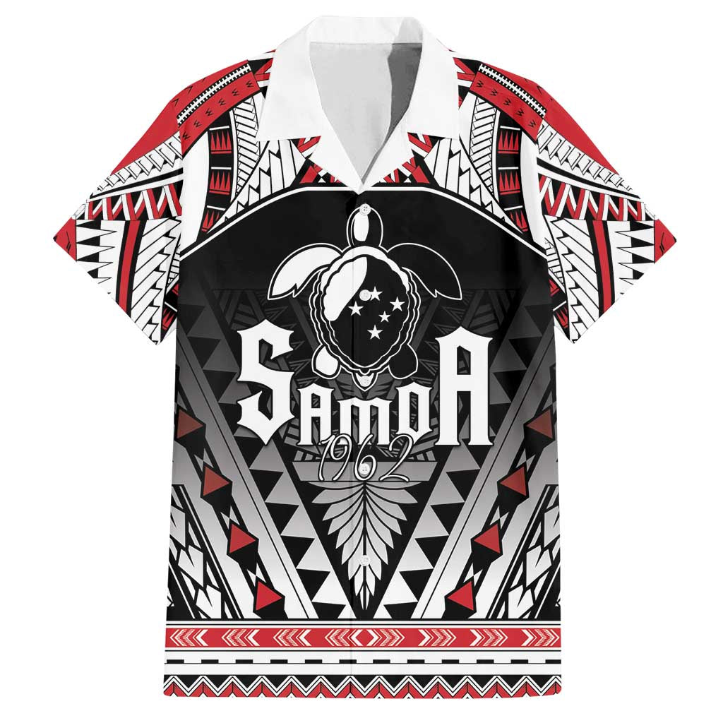 Samoa Independence Day Family Matching Off Shoulder Short Dress and Hawaiian Shirt Proud To Be Samoan