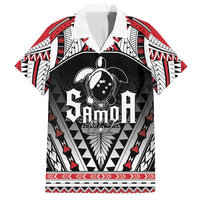 Samoa Independence Day Family Matching Off Shoulder Short Dress and Hawaiian Shirt Proud To Be Samoan