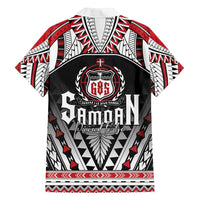 Samoa Independence Day Family Matching Off Shoulder Short Dress and Hawaiian Shirt Proud To Be Samoan