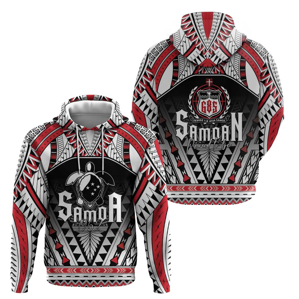 Samoa Independence Day Hoodie Proud To Be Samoan LT05 - Polynesian Pride