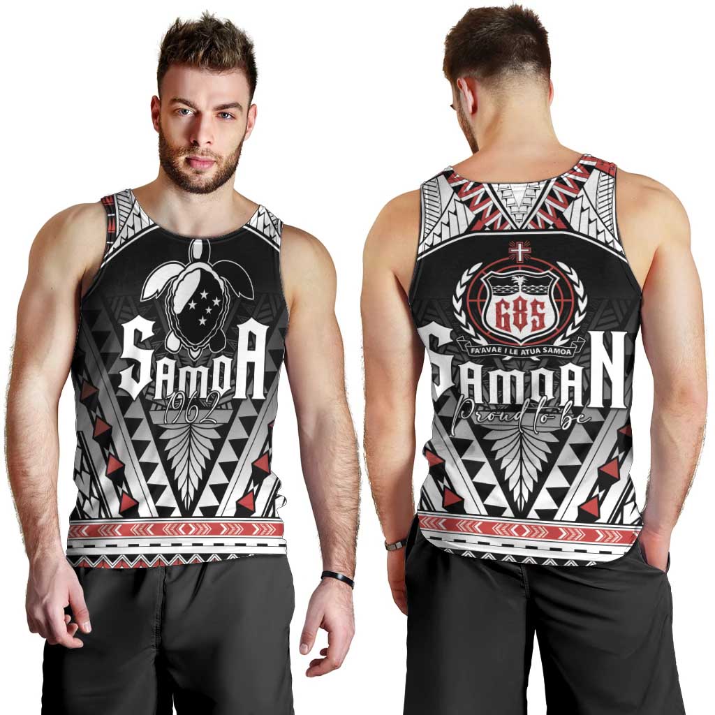 Samoa Independence Day Men Tank Top Proud To Be Samoan LT05 - Polynesian Pride
