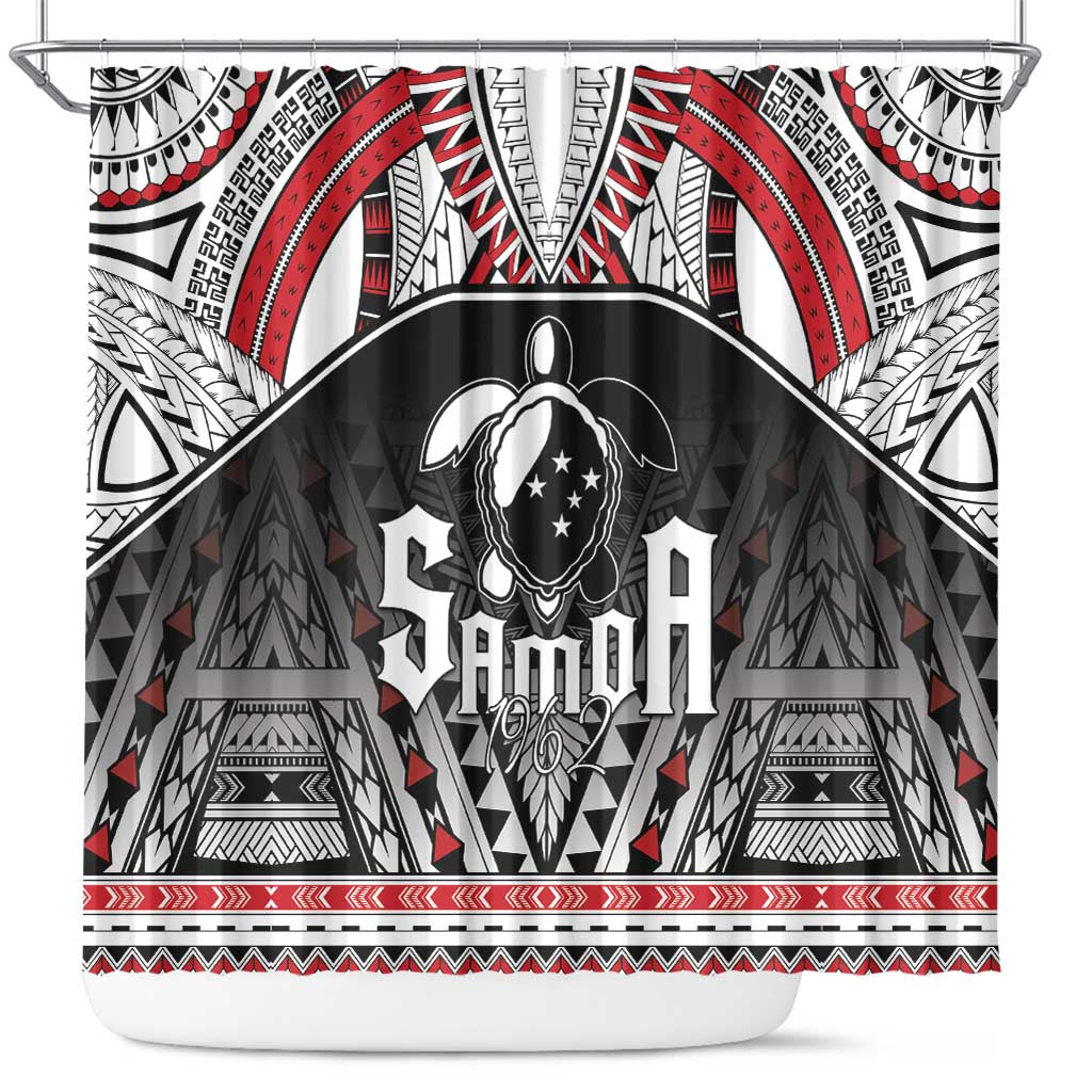 Samoa Independence Day Shower Curtain Proud To Be Samoan