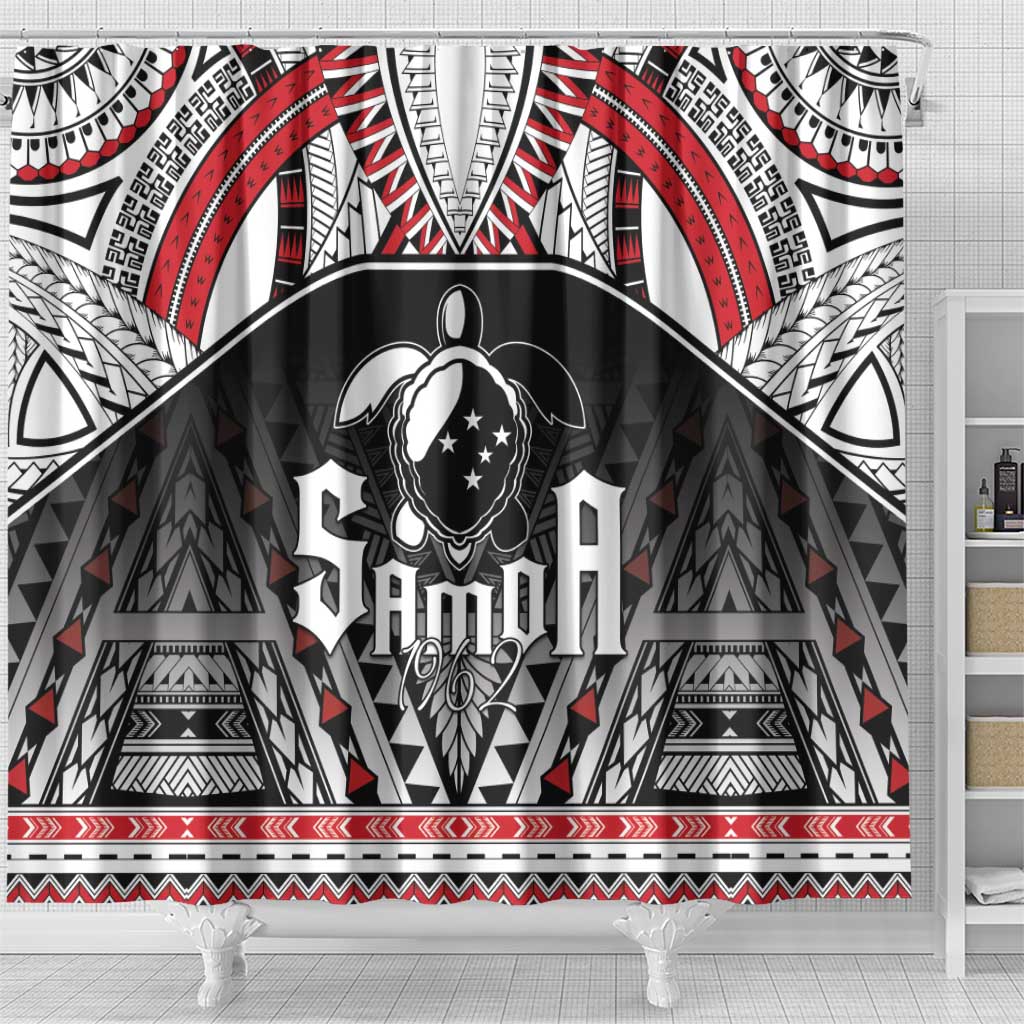Samoa Independence Day Shower Curtain Proud To Be Samoan