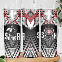 Samoa Independence Day Skinny Tumbler Proud To Be Samoan