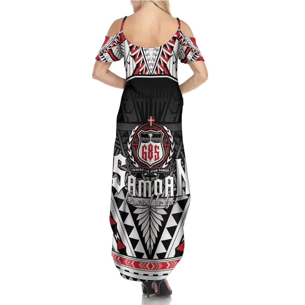 Samoa Independence Day Summer Maxi Dress Proud To Be Samoan