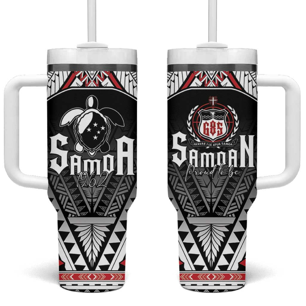 Samoa Independence Day Tumbler With Handle Proud To Be Samoan