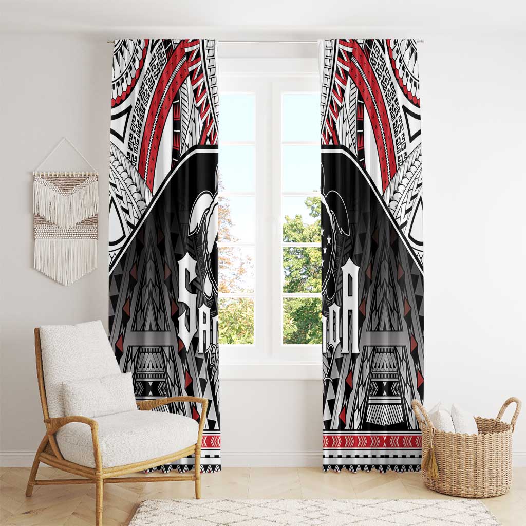 Samoa Independence Day Window Curtain Proud To Be Samoan