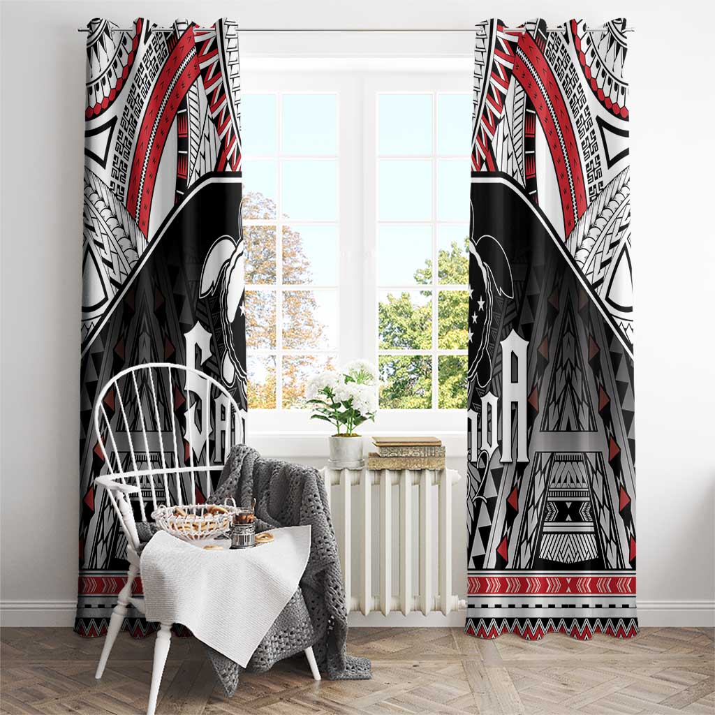 Samoa Independence Day Window Curtain Proud To Be Samoan