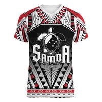 Samoa Independence Day Women V-Neck T-Shirt Proud To Be Samoan
