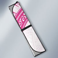 New Zealand Aotearoa Auto Sun Shade Nurse Tribal Pink Version LT05 - Polynesian Pride