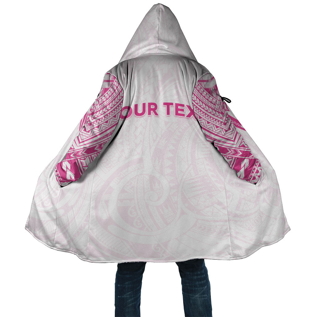 Personalised New Zealand Aotearoa Cloak Nurse Tribal Pink Version LT05 Unisex Pink - Polynesian Pride