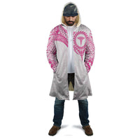 Personalised New Zealand Aotearoa Cloak Nurse Tribal Pink Version LT05 - Polynesian Pride